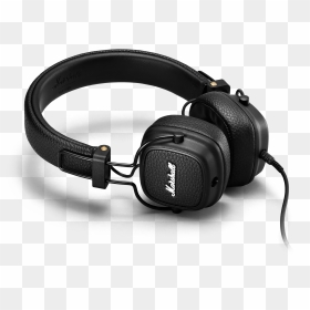 Major Iii Black Black"  Data Srcset="https - Marshall Iii Headphones, HD Png Download - sound mike png